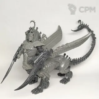 Описание картинки Necrosphinx от PMRN по цене 4 000руб | Свободный Рынок Миниатюр - СРМ
