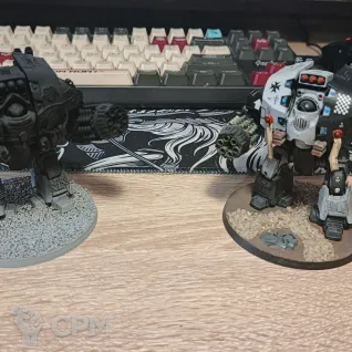 Описание картинки Два Leviathan Dreadnought от RaD_Shoohov по цене 600руб | Свободный Рынок Миниатюр - СРМ
