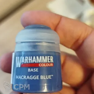 Описание картинки краска Macragge  blue base от Arhiders по цене 350руб | Свободный Рынок Миниатюр - СРМ