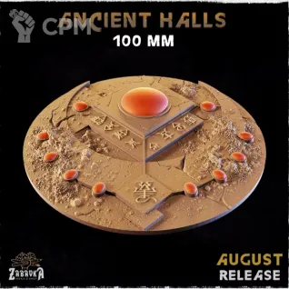 Описание картинки База 100мм под руины (ancient ruins) 1 шт. от Print and play по цене 800руб | Свободный Рынок Миниатюр - СРМ