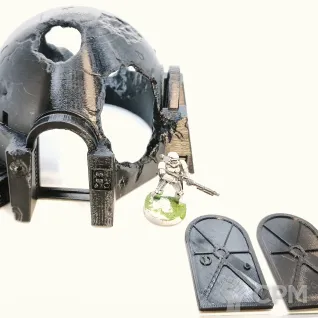 Описание картинки Руина пустынного дома#4 | Star Wars: Legion от Rev127 по цене 500руб | Свободный Рынок Миниатюр - СРМ