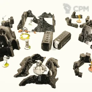 Описание картинки Руины Пустынного Города - 18 элементов| Star Wars: Legion от Rev127 по цене 4 200руб | Свободный Рынок Миниатюр - СРМ
