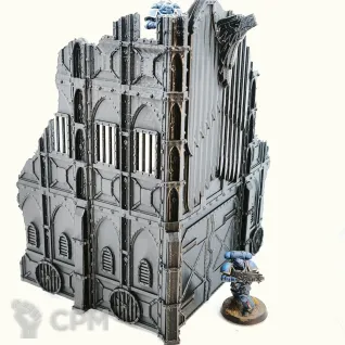 Описание картинки Трёхэтажная руина B Armored Ruins set |11th ed | Warhammer 40K от Rev127 по цене 1 200руб | Свободный Рынок Миниатюр - СРМ