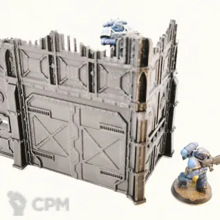 Описание картинки Двухэтажная руина А Armored Ruins set|11th ed | Warhammer 40K от Rev127 по цене 600руб | Свободный Рынок Миниатюр - СРМ