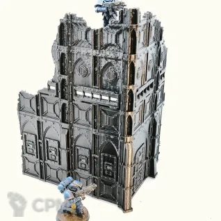 Описание картинки Трёхэтажная руина А Armored Ruins set |11th ed | Warhammer 40K от Rev127 по цене 1 200руб | Свободный Рынок Миниатюр - СРМ