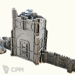 Описание картинки Бункер Armored Ruins set|11th ed | Warhammer 40K от Rev127 по цене 700руб | Свободный Рынок Миниатюр - СРМ