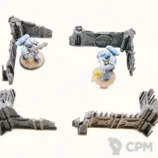 Описание картинки Малые руины Armored Ruins set|11th ed | Warhammer 40K от Rev127 по цене 300руб | Свободный Рынок Миниатюр - СРМ