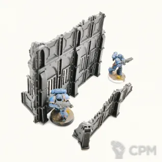 Описание картинки Средние руины Armored Ruins set|11th ed | Warhammer 40K от Rev127 по цене 600руб | Свободный Рынок Миниатюр - СРМ