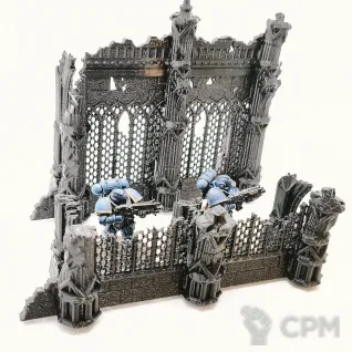 Описание картинки Средние руины Armored Ruins set|11th ed | Warhammer 40K от Rev127 по цене 600руб | Свободный Рынок Миниатюр - СРМ