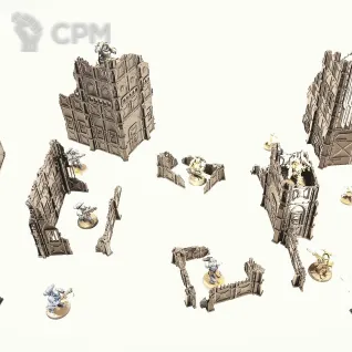 Описание картинки Armored Ruins set|11th ed | Warhammer 40K от Rev127 по цене 5 500руб | Свободный Рынок Миниатюр - СРМ