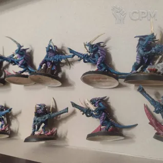 Описание картинки Tyranid Warriors от Boldrik по цене 6 000руб | Свободный Рынок Миниатюр - СРМ