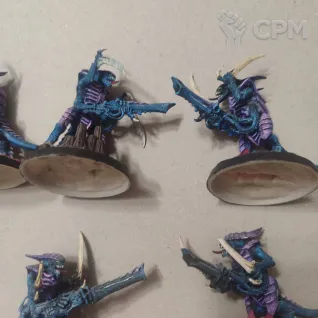 Описание картинки Tyranid Warriors от Boldrik по цене 6 000руб | Свободный Рынок Миниатюр - СРМ