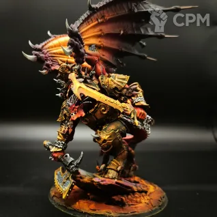 Описание картинки Angron, Daemon Primarch of Khorne от Inqisitor по цене 6 000руб | Свободный Рынок Миниатюр - СРМ