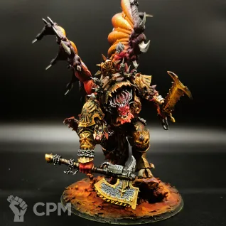 Описание картинки Angron, Daemon Primarch of Khorne от Inqisitor по цене 6 000руб | Свободный Рынок Миниатюр - СРМ