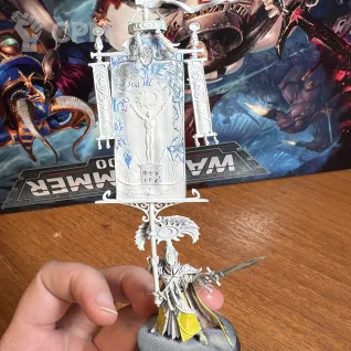 Описание картинки Vanari Bannerblade от Shayen по цене 2 300руб | Свободный Рынок Миниатюр - СРМ