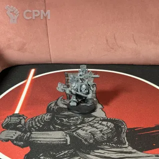 Описание картинки Варбосс | Warboss in Mega Armour от Overking по цене 3 200руб | Свободный Рынок Миниатюр - СРМ