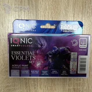 Описание картинки IONIC essential violets от Slobarev  по цене 3 200руб | Свободный Рынок Миниатюр - СРМ