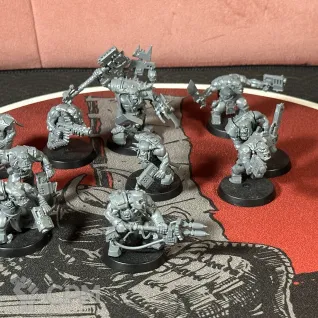 Описание картинки Бойзы | Orks: Boyz (Combat Patrol) - 1 от Overking по цене 3 500руб | Свободный Рынок Миниатюр - СРМ