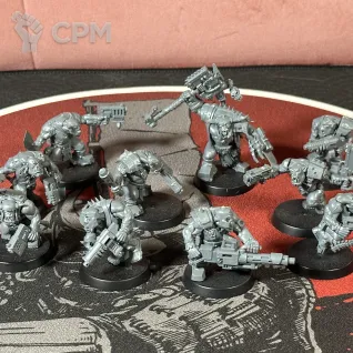 Описание картинки Бойзы | Orks: Boyz (Combat Patrol) - 2 от Overking по цене 3 500руб | Свободный Рынок Миниатюр - СРМ