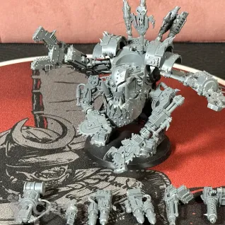 Описание картинки Дефф Дред | Ork Deff Dread от Overking по цене 5 600руб | Свободный Рынок Миниатюр - СРМ