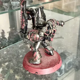 Описание картинки Khorne Berzerker (old) от notr3d по цене 375руб | Свободный Рынок Миниатюр - СРМ