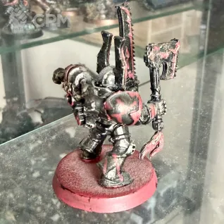 Описание картинки Khorne Berzerker (old) от notr3d по цене 375руб | Свободный Рынок Миниатюр - СРМ