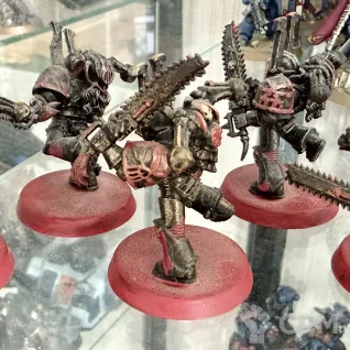 Описание картинки Khorne Berzerkers (old) от notr3d по цене 1 500руб | Свободный Рынок Миниатюр - СРМ