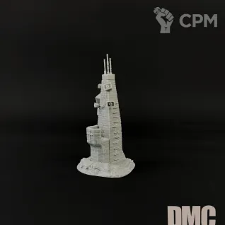 Описание картинки LoudSpeaker Tower terrain/Башня с громковговорителями от DrunkMag0sFactorum по цене 600руб | Свободный Рынок Миниатюр - СРМ
