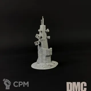 Описание картинки LoudSpeaker Tower terrain/Башня с громковговорителями от DrunkMag0sFactorum по цене 600руб | Свободный Рынок Миниатюр - СРМ