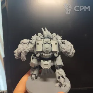 Описание картинки SPACE WOLVES Redemptor Dreadnought Upgrade pack от Milestone по цене 500руб | Свободный Рынок Миниатюр - СРМ