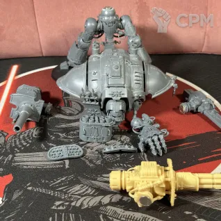 Описание картинки Imperial Knight Errant / Warden от Overking по цене 13 000руб | Свободный Рынок Миниатюр - СРМ