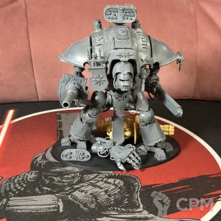 Описание картинки Imperial Knight Errant / Warden от Overking по цене 13 000руб | Свободный Рынок Миниатюр - СРМ