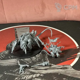 Описание картинки Дискордант | Lord Discordant on Helstalker - 1 от Overking по цене 5 000руб | Свободный Рынок Миниатюр - СРМ