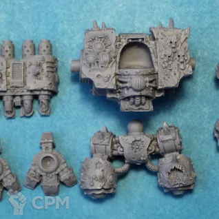 Описание картинки Death Guard Dreadnought + 2 РУКИ от Plants vs Zombies по цене 1 680руб | Свободный Рынок Миниатюр - СРМ