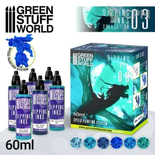 Описание картинки Набор акриловых красок для моделирования Green Stuff World: Paint Set - Dipping collection от SectorA13 по цене 66 666руб | Свободный Рынок Миниатюр - СРМ