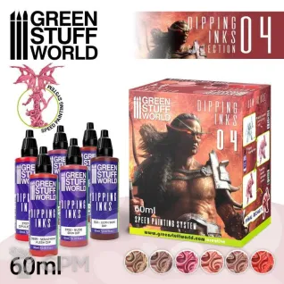 Описание картинки Набор акриловых красок для моделирования Green Stuff World: Paint Set - Dipping collection от SectorA13 по цене 66 666руб | Свободный Рынок Миниатюр - СРМ