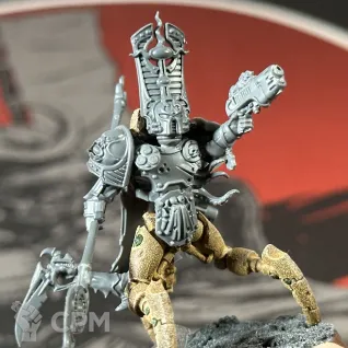Описание картинки Chaos Lord Sarpedon от Overking по цене 2 500руб | Свободный Рынок Миниатюр - СРМ