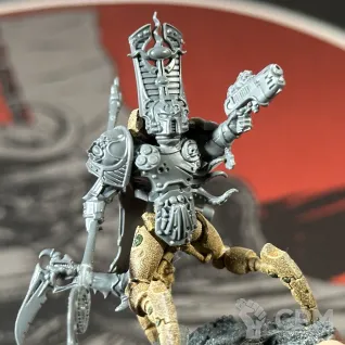 Описание картинки Chaos Lord Sarpedon от Overking по цене 2 500руб | Свободный Рынок Миниатюр - СРМ