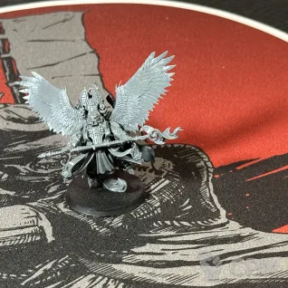 Описание картинки Exalted Sorcerer on Disc of Tzeentch - 2 от Overking по цене 2 500руб | Свободный Рынок Миниатюр - СРМ