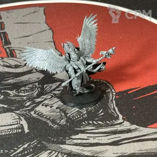 Описание картинки Exalted Sorcerer on Disc of Tzeentch - 2 от Overking по цене 2 500руб | Свободный Рынок Миниатюр - СРМ