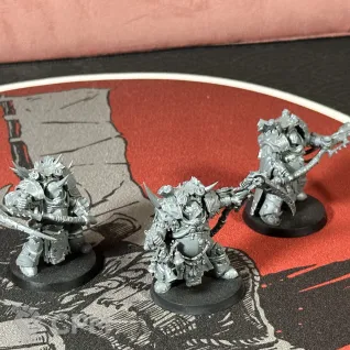 Описание картинки Deathshroud Terminators - 2 от Overking по цене 4 000руб | Свободный Рынок Миниатюр - СРМ