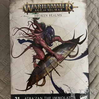 Описание картинки Broken realms Atrazan the immolator от Blackpro777 по цене 11 000руб | Свободный Рынок Миниатюр - СРМ