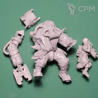 Описание картинки Renegade Ogryn with Death Korps of Krieg Victim от Plants vs Zombies по цене 920руб | Свободный Рынок Миниатюр - СРМ
