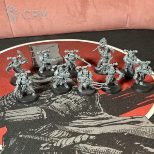 Описание картинки Chaos Space Marines: Legionaries от Overking по цене 3 500руб | Свободный Рынок Миниатюр - СРМ