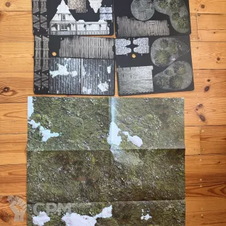 Описание картинки Деревня из умной бумаги от Дима162 по цене 500руб | Свободный Рынок Миниатюр - СРМ