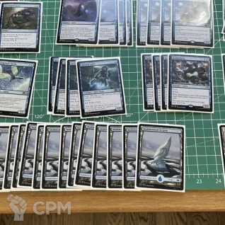 Описание картинки Mtg Monoblue колода на призраках от User42257 по цене 3 600руб | Свободный Рынок Миниатюр - СРМ