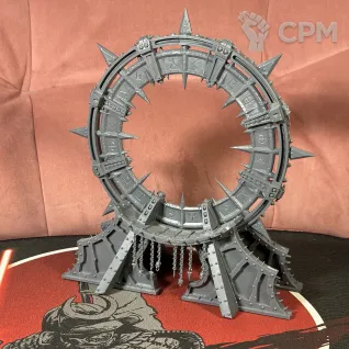 Описание картинки Chaos Space Marines Noctilith Crown от Overking по цене 5 500руб | Свободный Рынок Миниатюр - СРМ
