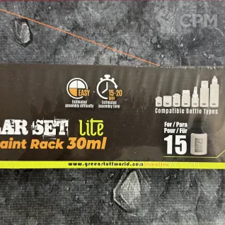 Описание картинки Vertical paint rack lite 30ml 15 ячеек от Slobarev  по цене 1 500руб | Свободный Рынок Миниатюр - СРМ