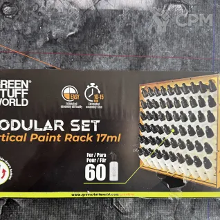 Описание картинки Vertical paint rack lite 17ml 60 ячеек от Slobarev  по цене 2 500руб | Свободный Рынок Миниатюр - СРМ