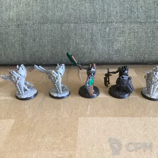 Описание картинки Necron Triarch Praetorians от User57488 по цене 2 600руб | Свободный Рынок Миниатюр - СРМ